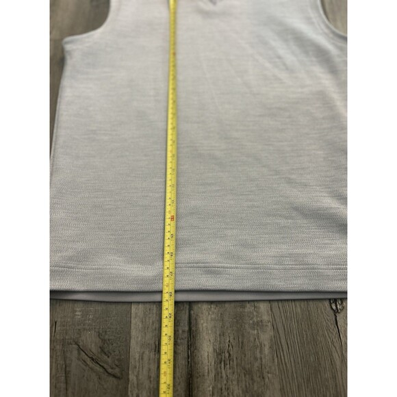 Nike Golf Vest Men’s Medium Gray Tour Performance Dri Fit Sleeveless Jacket - Picture 5 of 6
